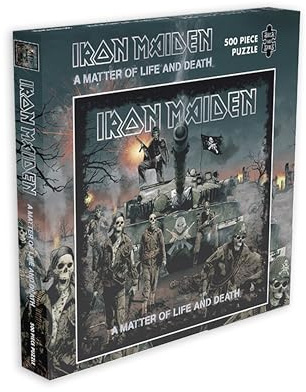 RockSaws - Iron Maiden A Matter of Life & Death (500 Piece Jigsaw Puzzle)