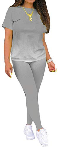 Tuta da jogging da donna, in due pezzi, tuta e pantaloni sportivi - - Small