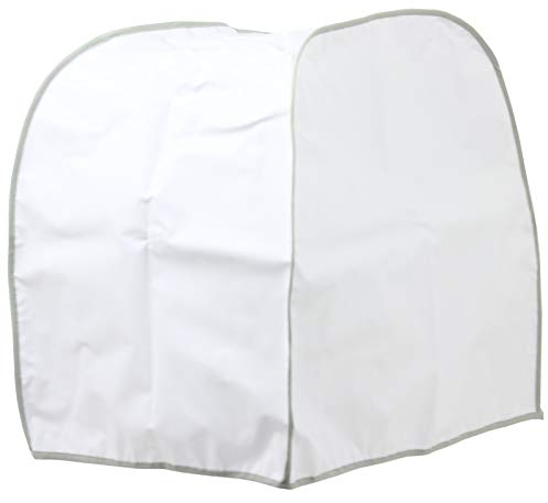 SPARES2GO Dust Cover Wipe Clean Compatible with Kenwood Chef Kitchen Machine (White, 205 x 205 x 15mm)