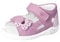 PEPINO Ricosta Mädchen Sandalen Silvi,Kinderschuhe,WMS:Mittel,Sommerschuhe,Freizeitschuhe,offene Schuhe,Strandschuhe,Purple (340),23 EU