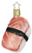 Inge Glas - Christbaumschmuck, Weihnachtsbaumschmuck - Nigiri - Glas - Farbe: weiß, rosa - Höhe 8 cm