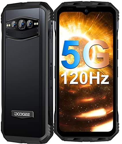 DOOGEE V30T [2023] Dimensity 1080 Outdoor Handy 5G, 20GB+256GB/2TB 10800mAh 66W Schnellladung, Outdoor Smartphone Ohne Vertrag 108MP+20MP Nachtsicht, 6.58 FHD+ 120Hz Android 12 / IP68/ OTG/NFC