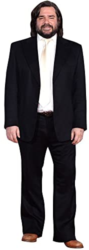 Matt Berry (Suit) Pappaufsteller lebensgross