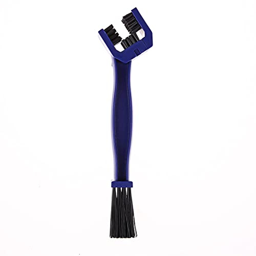AER MOTO SPARE PARTS Brosse de nettoyage pour chaîne de moto, vélo, brosses de voiture, moto, vélo, moto, moto, nettoyage, outil - bleu