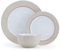 Pfaltzgraff Grayson Service de table 12 pièces Taupe Service pour 4 personnes