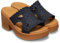 Crocs Herren Brooklyn Woven Slide Heel Sandalen, Black, 37/38 EU