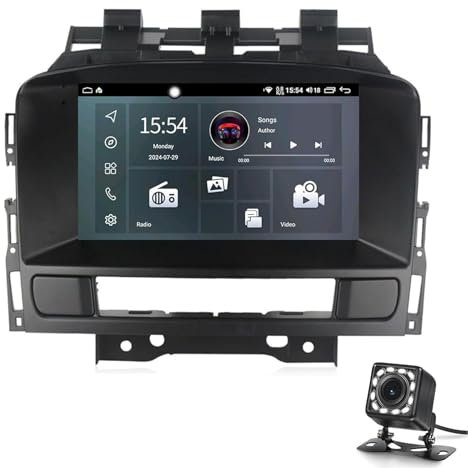 Keoaiob Android Car Radio Für O-pel Vauxhall Astra J 2010-2013,7 berührte GPS-Navigation Eingebaute Dsp Bt 5.0 Carplay/Android Auto 4g LTE Lege Wahr Control Chera Dvr Bluetooth Fm(Color:NF-7)