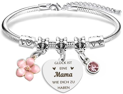 Muttertagsgeschenke für Mama Geschenk Muttertag Geburtstagsgeschenk Mutter Geschenke Zum Muttertag Weltfrauentag Geschenk für Mütter Die Alles Haben Ostergeschenke Armband Weihnachten Valentinstag