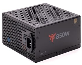 Itek Netzteil GBI850 – 850 W – 80 Plus Gold – ATX 3.1 – 140-mm-FDB-Lüfter – Japanische Kondensatoren – Vollmodular