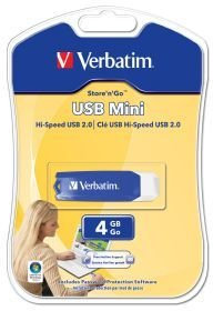 Verbatim USB-Stick Drive blau 4GB