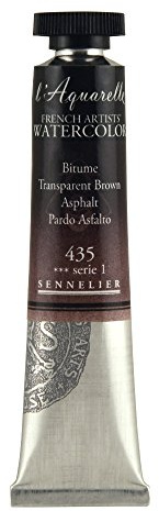 Sennelier Watercolour 21ml Tube S1 - TranSparent brown (435)