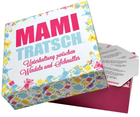 Kylskapspoesi 43009 - Kartenspiele, Mamitratsch, Unterhaltung zwischen Windeln und Schnuller
