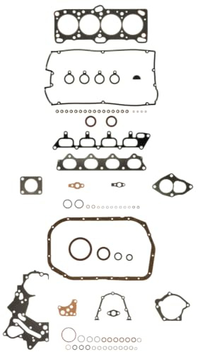 AJUSA 50139400 Dichtungsvollsatz Motor mit Zylinderkopfdichtung mit Ventilschaftabdichtung MD972635 MD973105