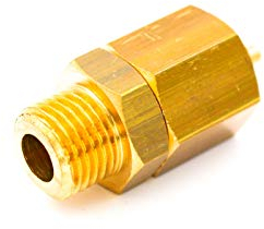 Ersatzteil Antivakuumventil lang, 1/4 für fast alle Zweikreis Espressomaschinen, Siebträgermaschinen wie ECM, Isomac uvm.