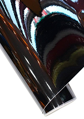 AUTO-STYLE Car Wrapping Folie - Glänzend Schwarz - 152x200cm