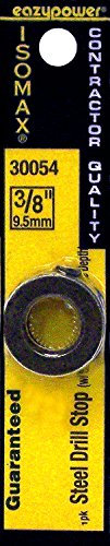 EazyPower 30054 3/8 parada de brocas de acero rápido con tornillo de juego (1 unidades)