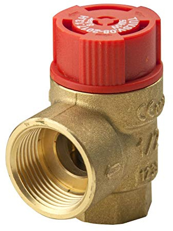 1/2 x 3/4 Safety Pressure Release Relief Reducing Valve FxF Female 3 Bar