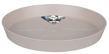 Elho Loft Urban Saucer Round Sottovaso, Grigio, 28 CM