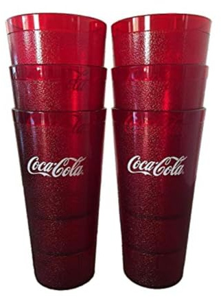 Nuevo (1) Dr. Pepper restaurante Claro vasos de plástico vasos 24 oz Carlisle