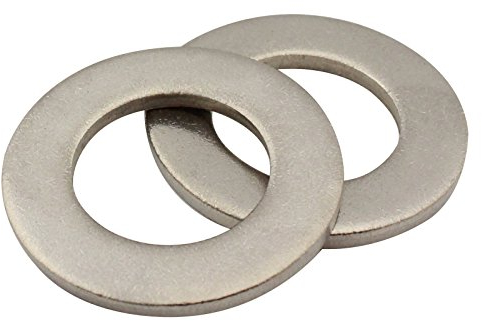 SC-Normteile | 10 Stück Unterlegscheiben Form A (Beilagscheiben) | M20 | DIN 125 | rostfreier Edelstahl A2 (V2A) | SC125