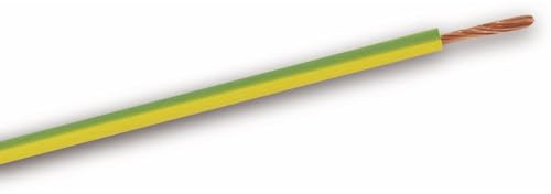Litze H07V-K 2,50 mm², 25m, grün/gel