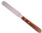 déliktess® - Stainless Steel Spatula with Wooden Handle for Hair Removal - Metal - for Wax in a Pot