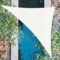 HENG FENG Tenda a Vela Triangolare HDPE 4x4x5.65m Vela Ombreggiante Parasole Traspirante e Protezione Solare Raggi UV per Esterno Giardino Terrazza Colore Beige
