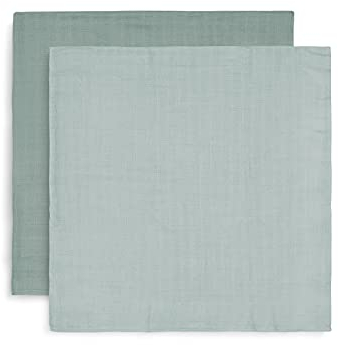 Jollein 435-852-65309 Mulltücher mintgrün 2er Pack 115x115 cm
