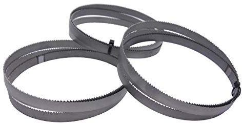 SMI SET di 3 lame per sega a nastro in metallo, bimetalliche M42 dimensioni 1440 x 13 x 0,65 mm 8/12 dpp adatte ad es. Femi NG120 XL, ABS NG 120, 784 XL, 784, Berg & Schmid TBS 102, Nebes TM 176 MI