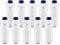 10 Wasserfilter Filterpatronen ersetzt Filterpatrone DLSC002 SER3017 5513292811 kompatibel mit Kaffeemaschine Delonghi BCO EC ESAM ECAM ETAM EPAM Dinamica Eletta Magnifica PrimaDonna EcoDecalk
