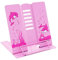 Buchstützen Buchständer Leseständer Buchstützen Buchständer Book Stand buchständer Kinder Buchständer Schule Leseständer Passend für Küche und Büro als Kochbuchhalter und Leseständer Buchstütze (Rosa)