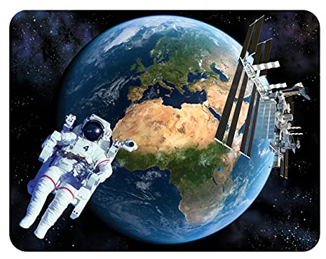 3D LiveLife Magnet - Erde ab Weltall von Deluxebase. Linsenförmige 3D Astronomie Kühlschrankmagnet. Dekoration für Kinder und Erwachsene mit Kunstwerk lizenziert von bekannt Künstler, David Penfound