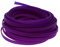 Heyiarbeit Gaine tressée extensible en PET de 10 m de large, Goulotte de Cablage pour câble USB, câble d'alimentation, câble audio et vidéo – Protège le chat des mâchures – Violet