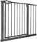 XMTECH Türschutzgitter Ohne Bohren Treppengitter für Kinder 95-105cm breit，Auto-Close Baby Türgitter Treppen Absperrgitter mit Druckbefestigung,Safety Gate, 180° Zweiwegeöffnung Schwarz