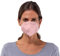 elasto, 30 maschere FFP2, certificate CE, 2233, Made in Germany, a 5 strati, FFP2, confezionate igienicamente, maschera per la bocca con filtro delle particelle, colorata (30 rosa)