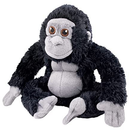 EcoBuddiez - Gorilla von Deluxebase. Mittlere weiche Plüschtiere aus recycelten Plastikflaschen. Umweltfreundliches Kuschelgeschenk für Kinder und niedliches Kuscheltier für Kleinkinder.