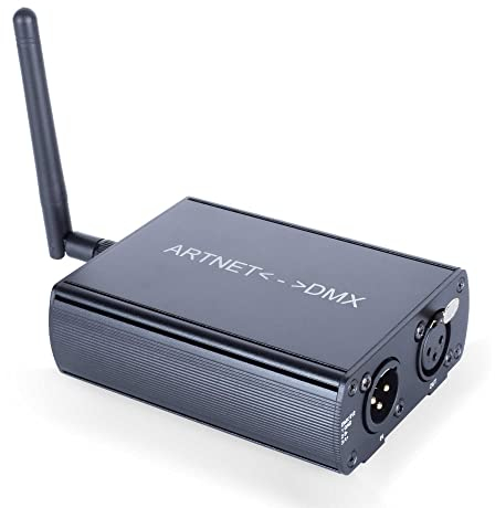 Pknight 2,4 G Wireless WiFi DMX Easynode Box 512 DMX-Controller mit App WiFi-DMX PRO mit ArtNet/sACN-Protokoll (ein Universum)