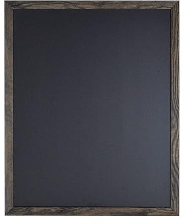 Kreidetafel mit Echtholzrahmen schwarz, 84 x 60 cm (A1)