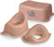 DOCARI Set de toilettes pour enfants 3en1 fille pêche à partir de 1 an - composé de pot + tabouret + rehausse WC