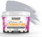 SEEBAUER diy® Silikonharzfarbe Grau Fassadenfarbe (No. 221 Smoky Pebble 2,5 Liter) Selbstreinigend mit Lotuseffekt