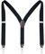 Ausukler Hosenträger Herren Extra Stark 3,5cm Breit mit Drehbaren Haken und Elastischen Riemen Y-back für Jeans (Schwarz)