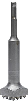Broca de martillo eléctrico SDS PLUS Broca de cincel SDS Plus Herramienta de buje para demolición, mango redondo 16 dientes martillo perforador eléctrico para muros/losas de piedra/puentes (A)