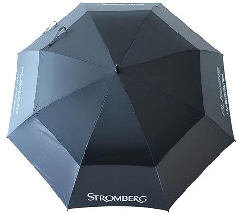 Stromberg 68 Double Canopy Golf Umbrella - Professional Golf Accessory with Wind-Resistant Design & Large Grip Handle - Robust Weather Protection