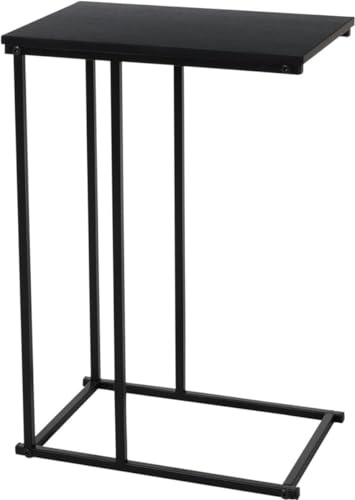 Koopman International B.V. Beistelltisch Laptoptisch Betttisch Blumenhocker Pflegetisch Pflanztisch 58x40x26cm Schwarz N070