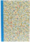 libralides - Handgemachtes Schreibbuch Medicea 21 x 29,7 cm DIN A4 192 Seiten - Vanillefarbiges Papier blanko - Blankobuch ohne Linien als Notizbuch, Skizzenbuch & Tagebuch (Muster, hell blau)