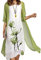 Vestito Estivo Donna Elegante Set di Abito e Cardigan a Vita Alta Traspirante da Donna Tubino con Cardigan Banchetto Elegante per la Primavera e L'Estate Confortevole