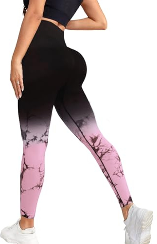 Neteson Scrunch Butt Leggings Damen High Waist Yoga Sport Leggings Push Up | Leggings Booty Scrunch Lang Seamless Gym Hosen
