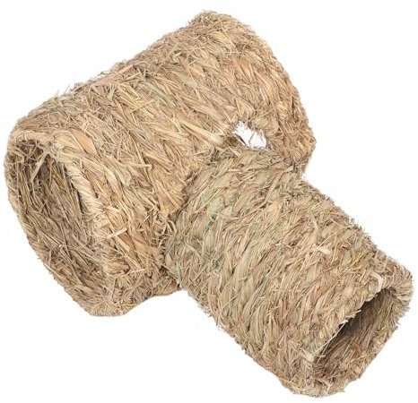 Hohopeti 2pièces Tunnel De pour Hamster Et Rongeurs Couverture Confortable Cachette Sécurisée Tunnel Exploration pour Animal Design Unique Et Amusant