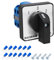 BAOMAIN LW28-20 Commutateur rotatif universel marche/arrêt 20 A 550 V 50 Hz Certifié CE IP20 (2 pôles 3 positions)