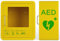 GLDWEY AED-Defibrillator-Aufbewahrungsschrank, An Der Wand Befestigter Herzdefibrillations-Alarmkasten Aus Kunststoff, Erste-Hilfe-Schrank Mit Alarmsystem, Für Büro